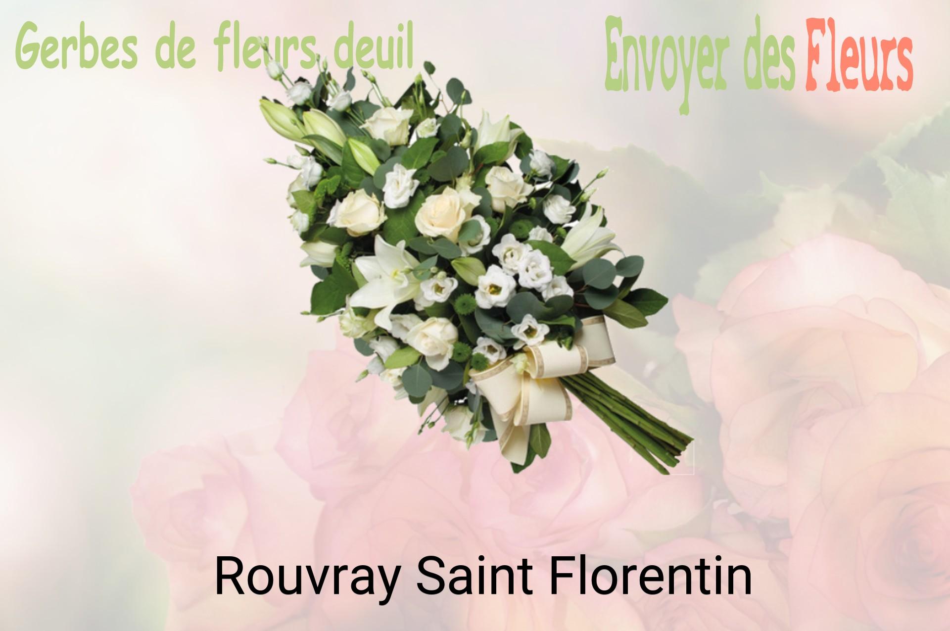 Gerbe de fleurs de deuil livrée à Rouvray-Saint-Florentin